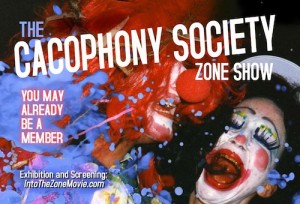 Cacophony Society show flier