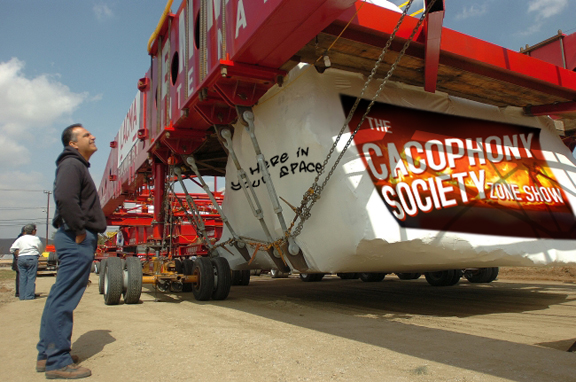 WHY DID THE 340 TON BOULDER CROSS THE ROAD?