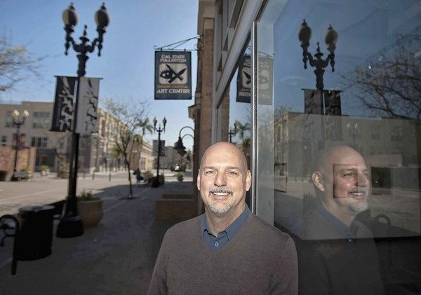 John Spiak, formerly of the Arizona State University Art Museum, envisions Grand Central Art Center in Santa Ana as a community collaborator. (Allen J. Schaben / Los Angeles Times / March 27, 2012)