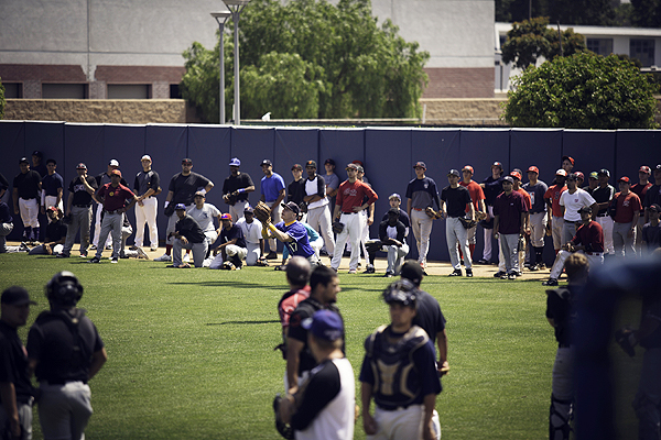 Major League Baseball tryouts