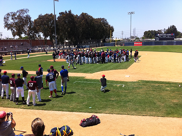 Major League Baseball tryouts