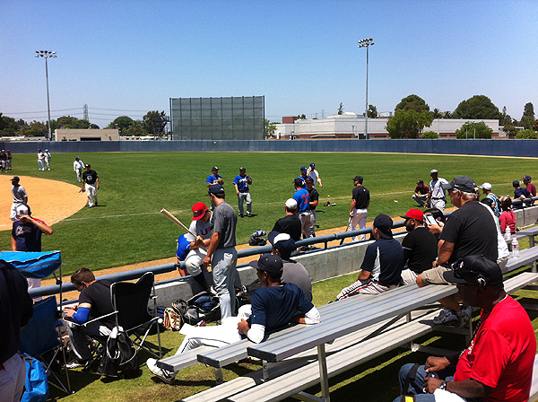 Major League Baseball tryouts