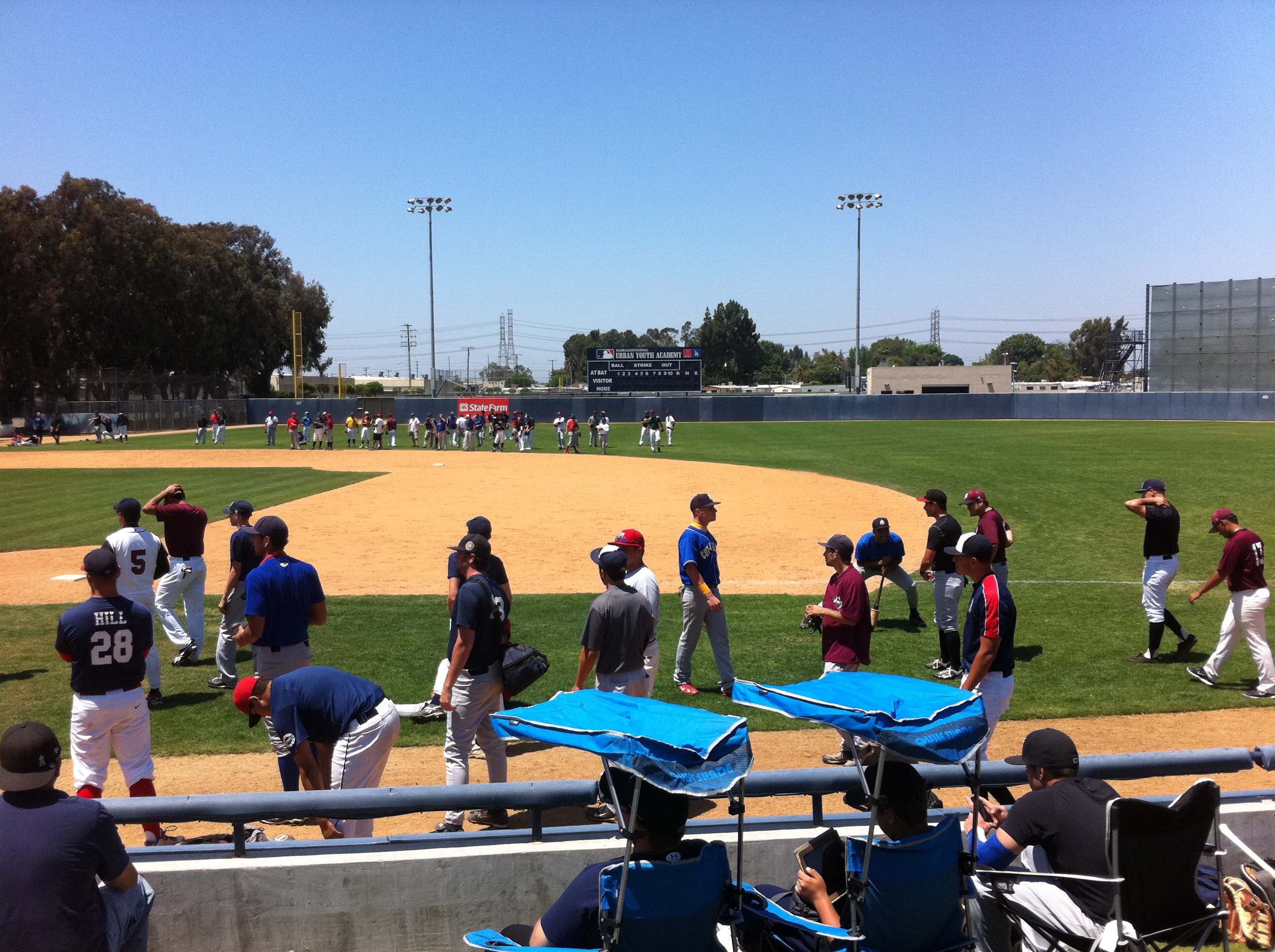 Major League Baseball tryouts