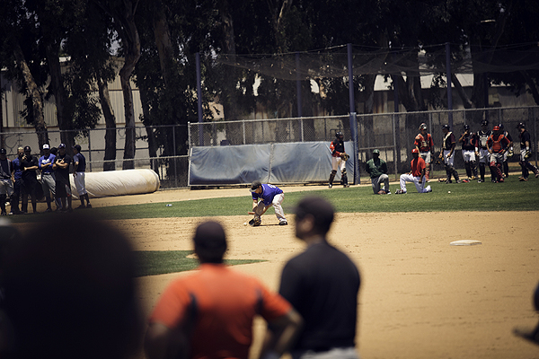 Major League Baseball tryouts