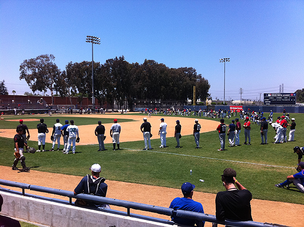 Major League Baseball tryouts