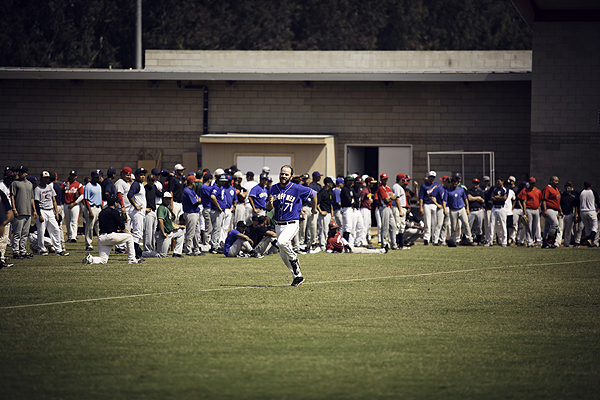 Major League Baseball tryouts