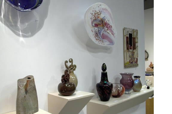 Objects in the 2005 ceramics show.