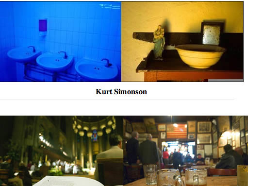 The image creates a contrast between the modern and the traditional. The left photograph represents a clean, functional space, while the right photograph depicts a cozy, historic atmosphere. The juxtaposition suggests a reflection on the passage of time and the evolution of public spaces.