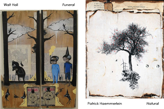 patrick haemmertein and walt hall close up