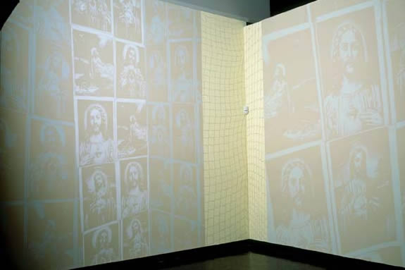 Projections of Jesus motif (Greg Drasler, 2005)