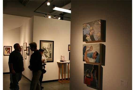 drawn together installation view
