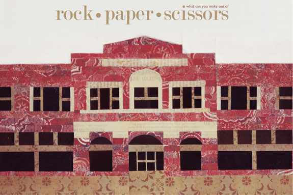 rock paper scissors GCAC facade