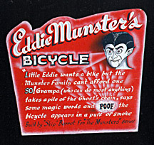 Eddie Munster's bicycles poster (Von Dutch: An American Original)