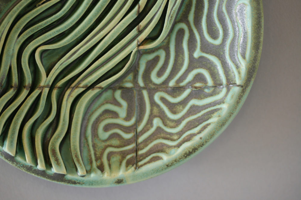 ceramics look like eaten by worms