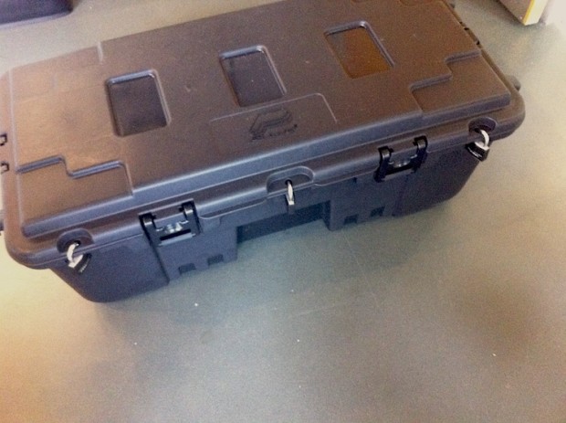 Time capsule, black chest