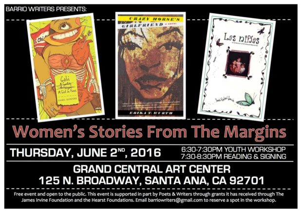Flier for "Women's Stories From the Margins"