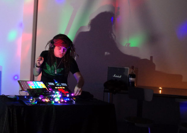 DJ Rafi Zaki performing during Sweet Life event