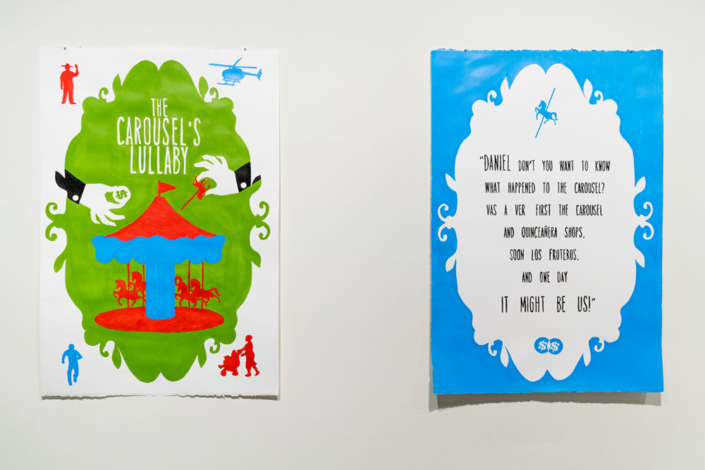 installation shots from "santana fairy tales"