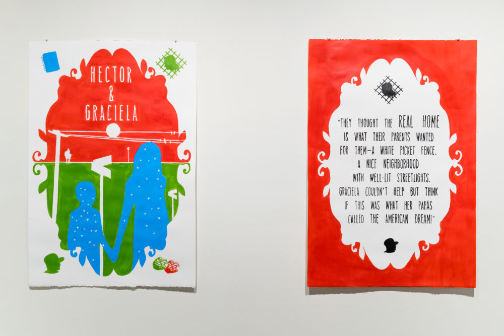 installation shots from "santana fairy tales"