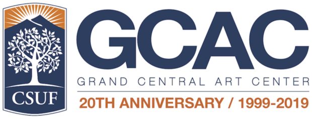 Grand Central Art Center 20th anniversary logo